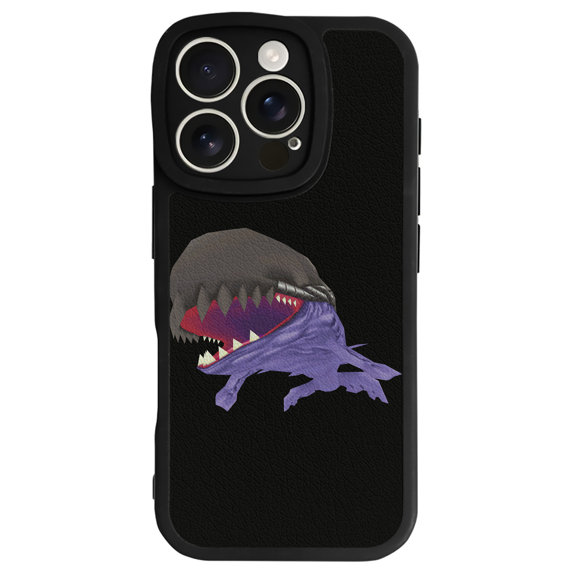 （画像用） Digimon デジタルモンスター/デジモン 【iPhone 16シリーズ対応】シリコンスマホケース（レザー調） 材質：シリコン